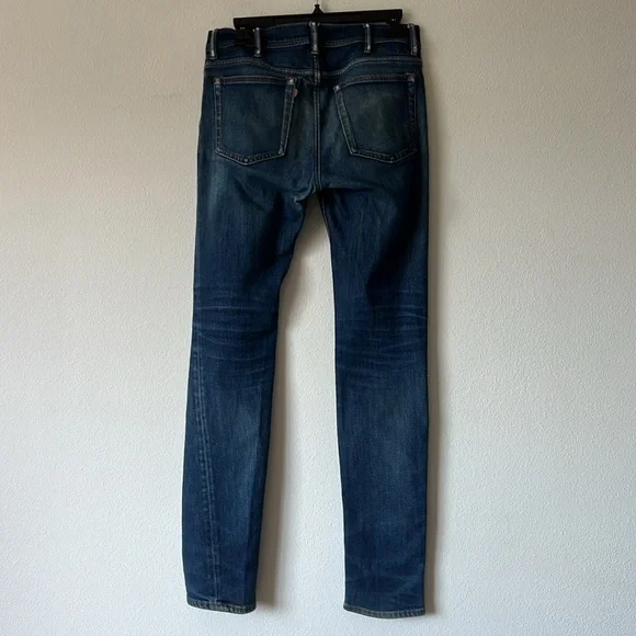 Bla Konst Acne Blue Skinny Jeans Made In Italy